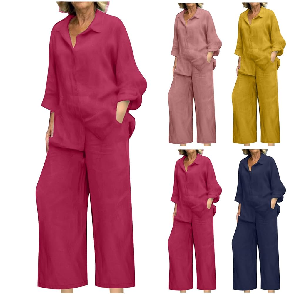 Amazon.com: HGps8w Fall 2 Piece Outfits for Women Oversized